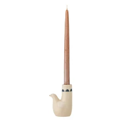 Trudy White Bird Candle Holder