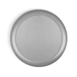 Vintage Style Stainless Steel Charger Plate, 30cm