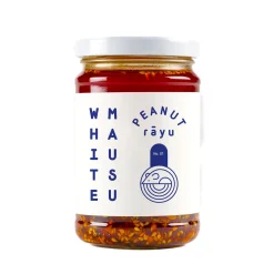 White Mausu Peanut Rayu, 240g